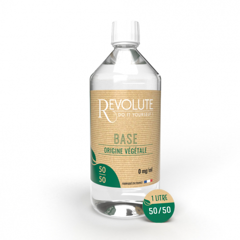 --- Base 50/50 1 Litre d'origine végétale Revolute